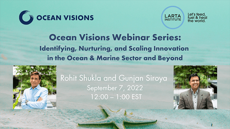 Ocean Visions Webinar Series: Identifying, Nurturing, and Sc