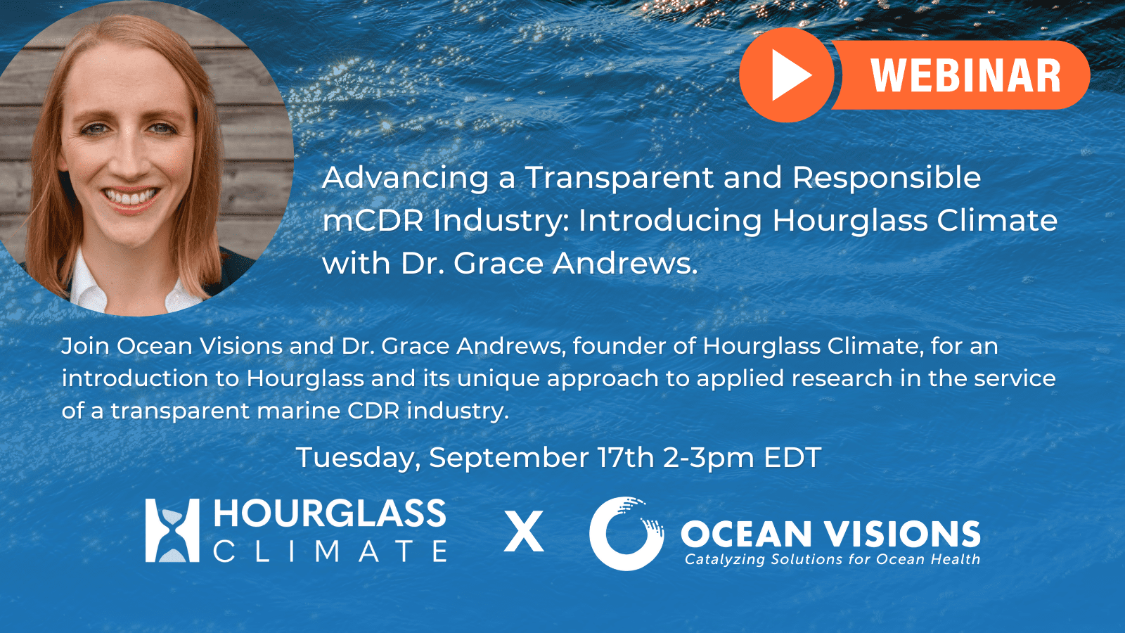 OCEAN-CLIMATE SOLUTIONS INNOVATION EXCHANGE WEBINAR SERIES |