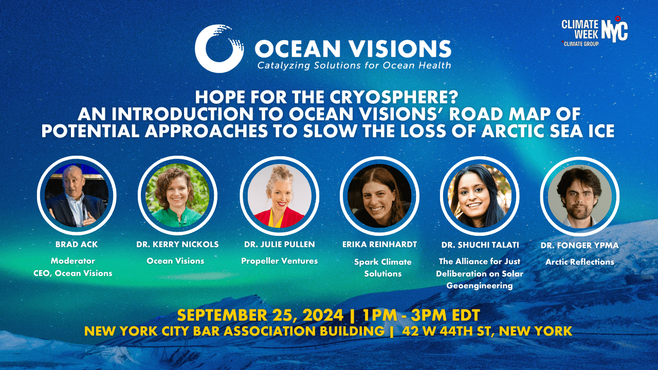 Climate Week NYC 2024 | Hope for the Cryosphere?